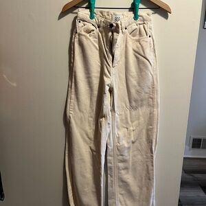 BDG Cream Corduroy Pants